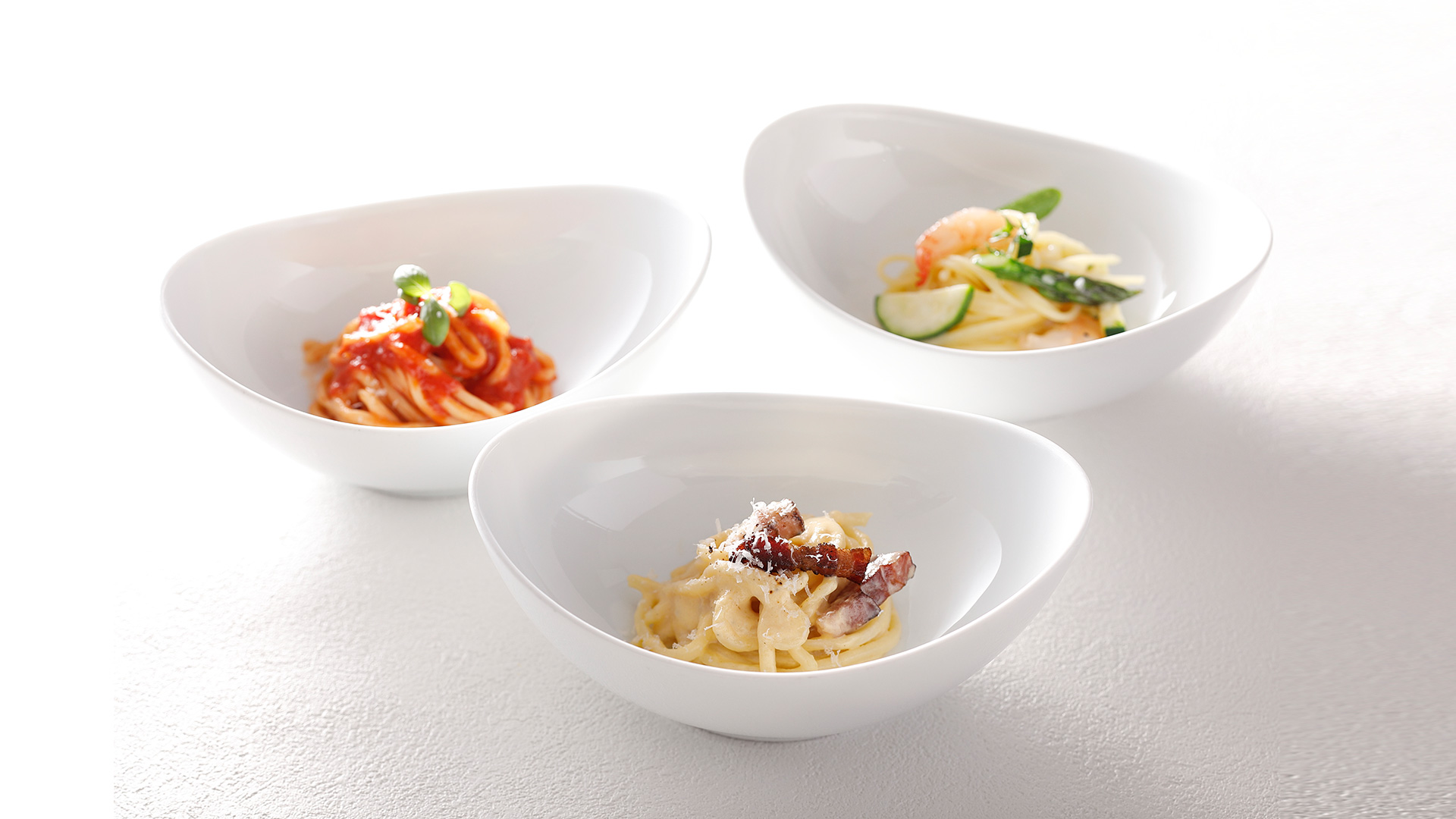 3種パスタ食べ比べランチコース