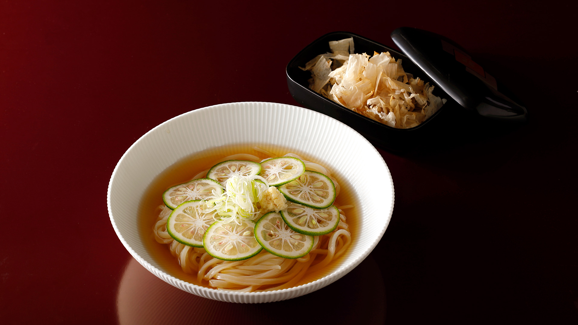 冷製香りカボスうどん