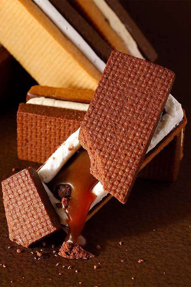 チョコレートキャラメルサンド