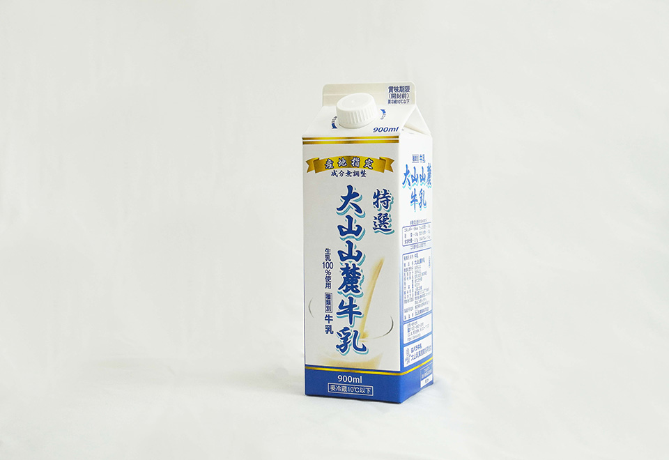 大山山麓牛乳