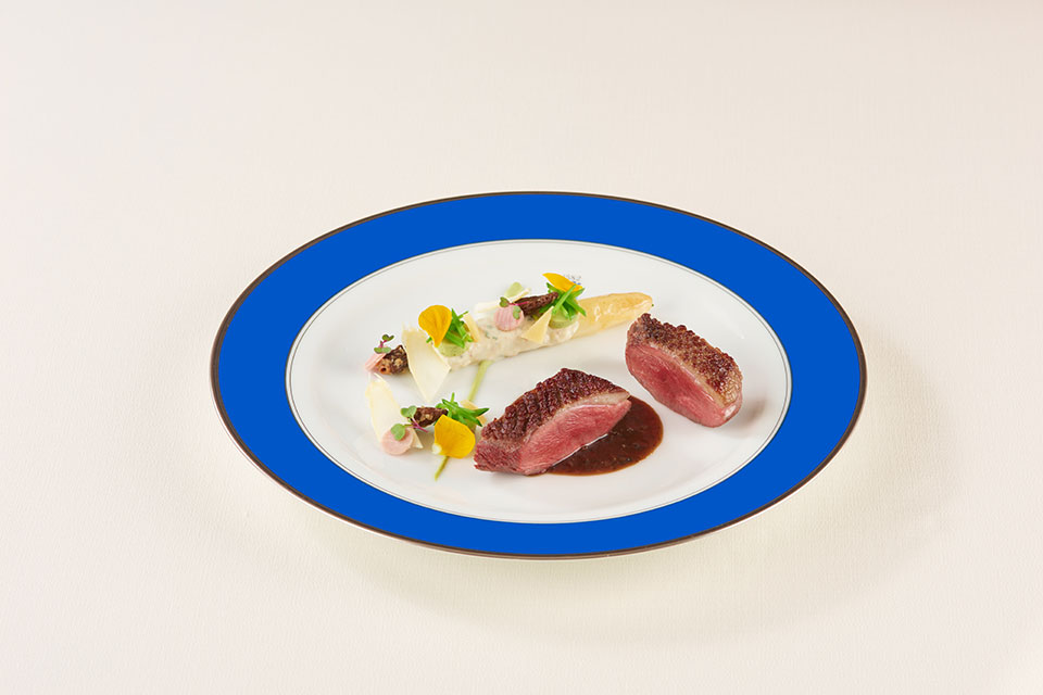 プランタン アン ロワール　ディナー料理写真