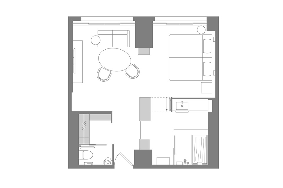 ザ・メイン新江戸プレミアムデラックス 間取り図 ザ・メイン新江戸プレミアムデラックス 間取り図
